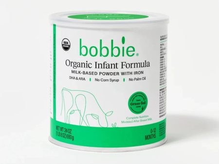 Bobbie Organic Infant Formula Biggie 24 oz - Pick Up Only For Cheap