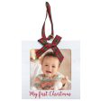 My First Christmas  Holiday Photo Ornament Hot on Sale