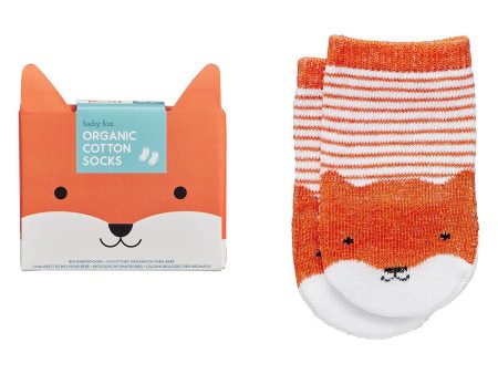 Organic Cotton Fox Baby Socks Discount